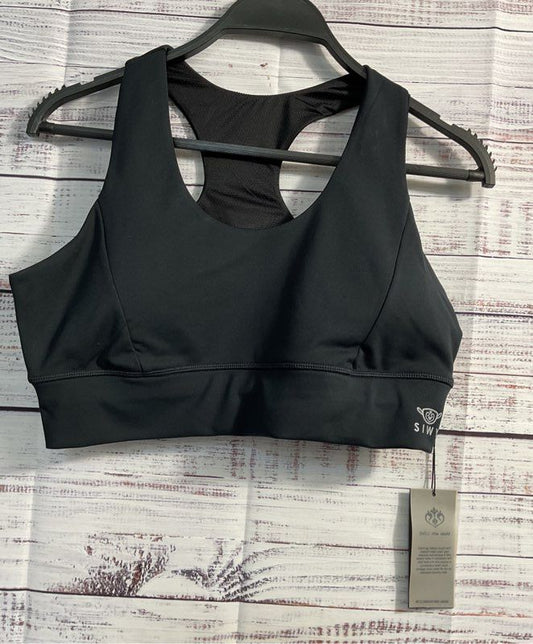 NWT Women's Siwy Black Sports Bra Size M
