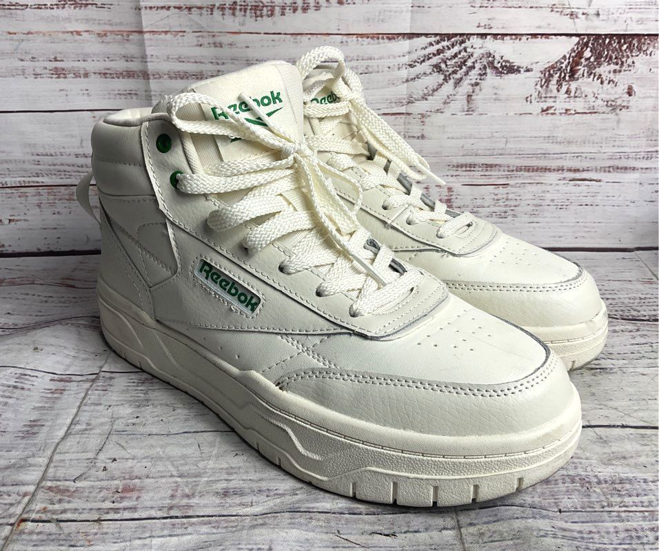 Reebok Tech Geo Classic Hi-Top Sneakers White 8.5
