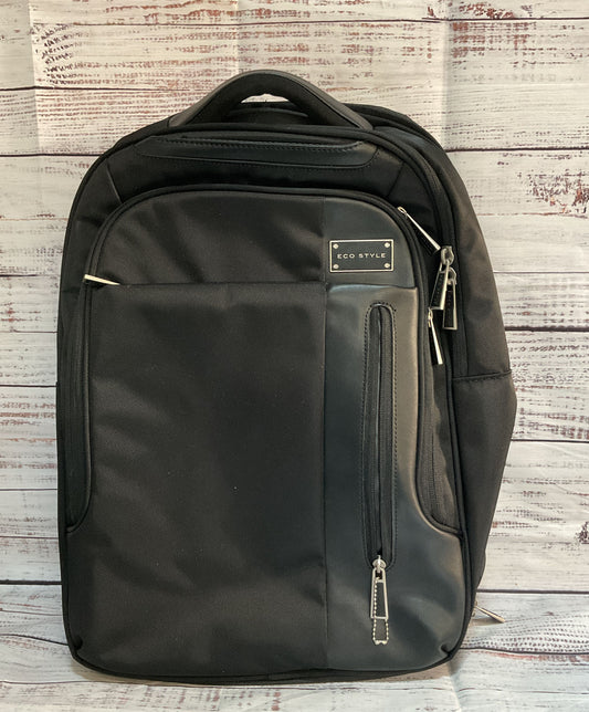 Eco Style Tech Exec Backpack Black