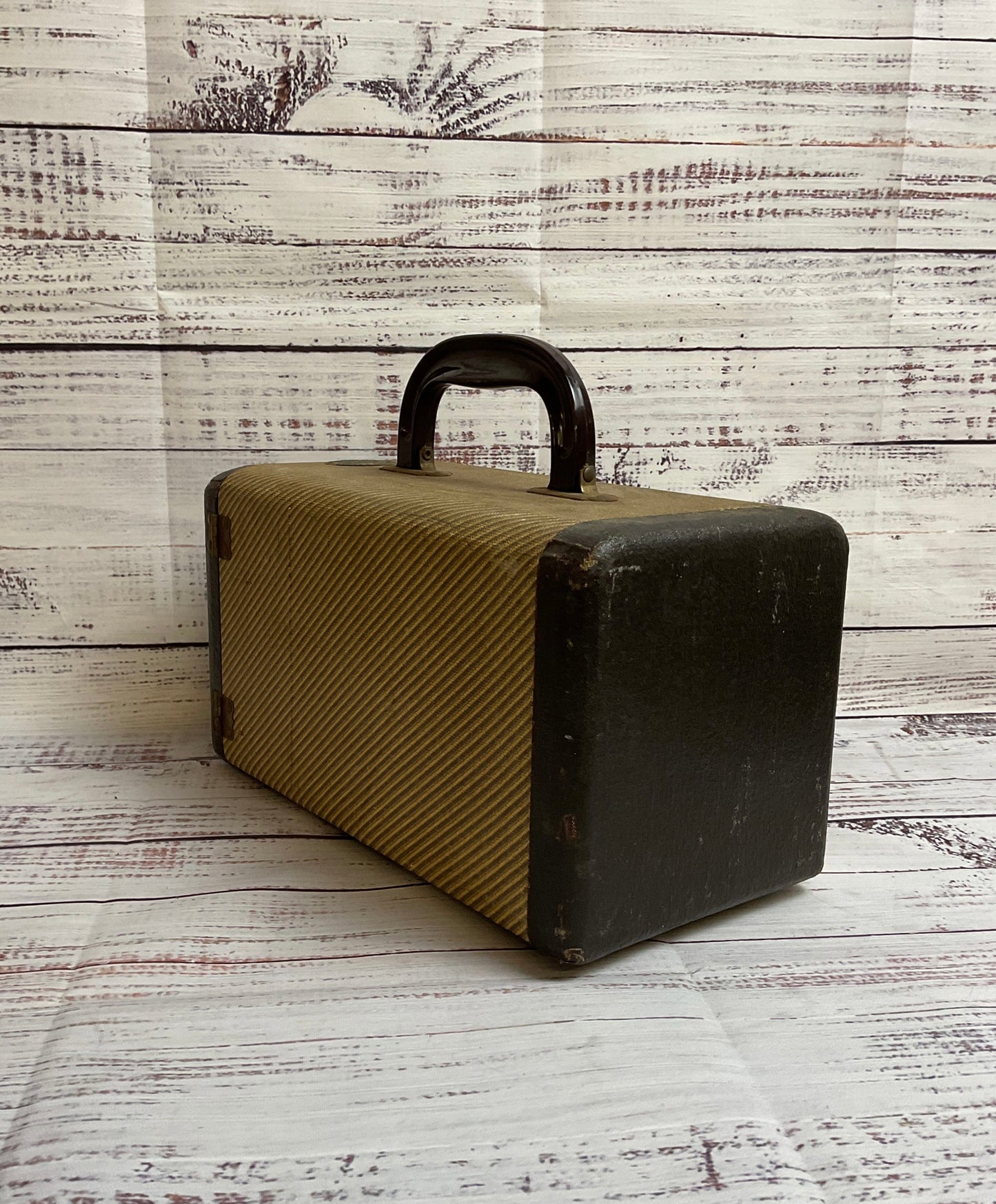 Vintage 1950's Barnett & Jaffe Baja Brown 200 Slot Photo Slide Case