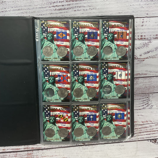 50 State Commemorative Quarters Philadelphia And Denver 38 Quarters Incomplete