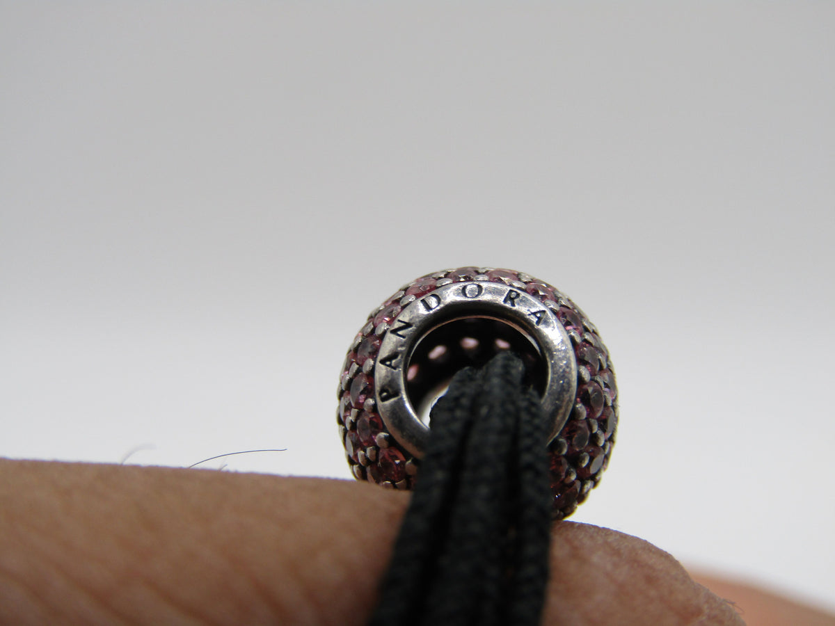 Pandora Essence Passion Multi-Strand Cord Charm Bracelet 796063CFR / 590715CBK