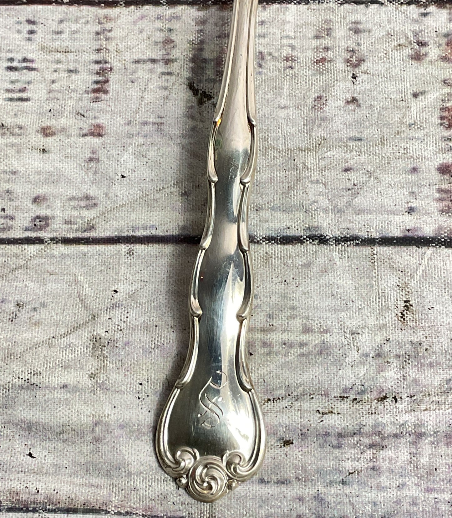 Gorham Vintage Set of 12 Rondo Soup Spoons Sterling Silver