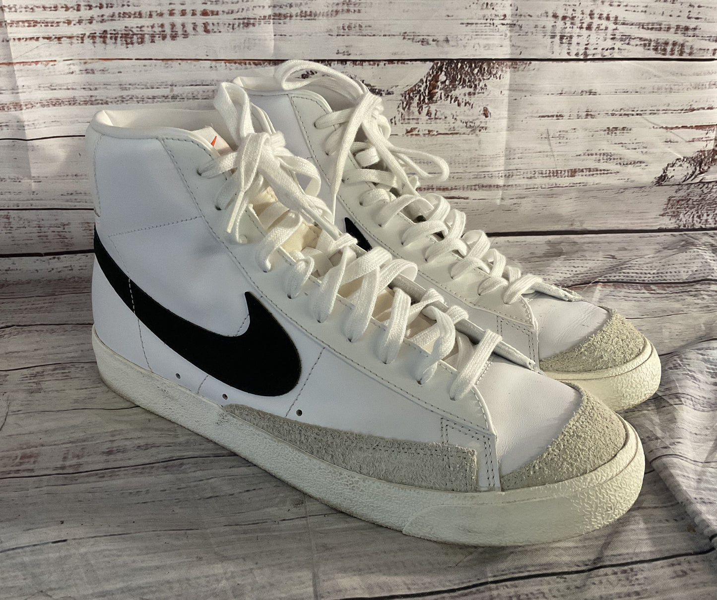 Nike Blazer Mid '77 Vintage High Sneakers White 12
