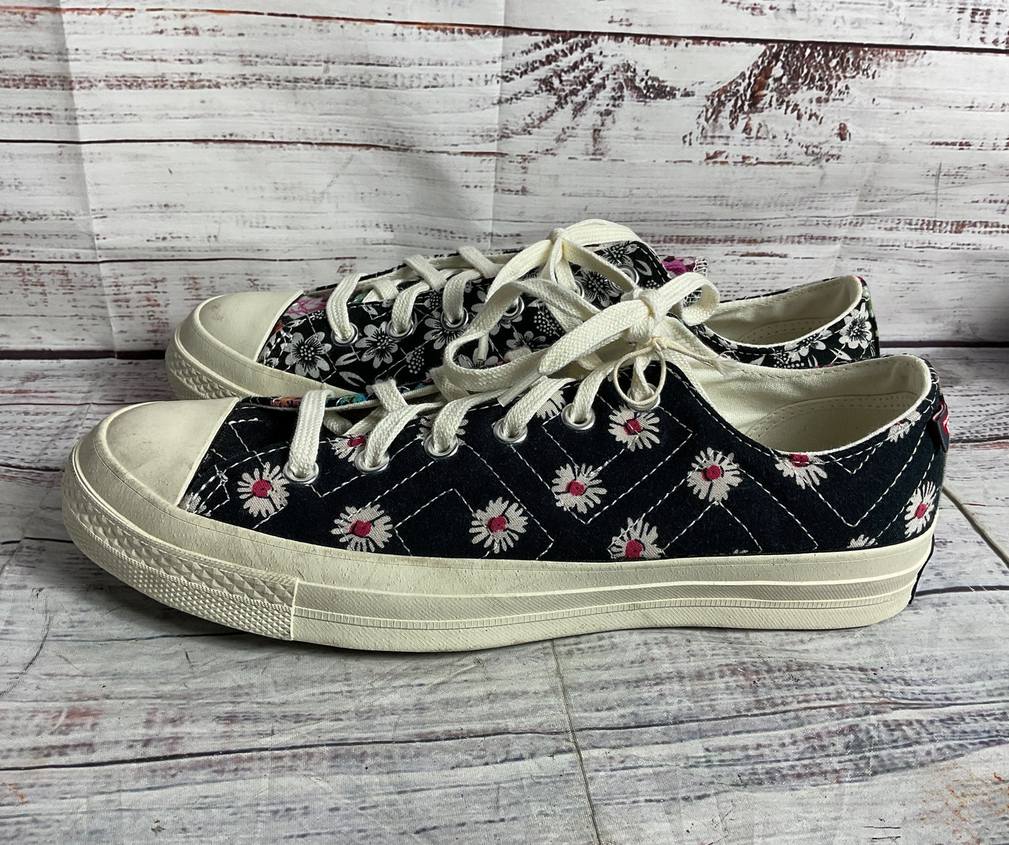 Converse Beyond Retro Chuck 70 Upcycled Floral Low Top Sneakers Multicolor 8