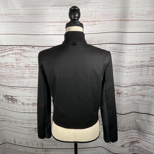 Diesel Gauri Black & Gray Full Zip Jacket Women's Size 38 EU Read Desc.