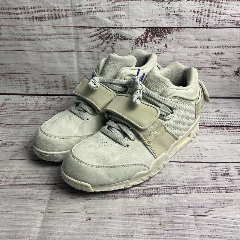 Nike Air Trainer Victor Cruz Light Bone Grey Athletic Shoe Men's 9.5