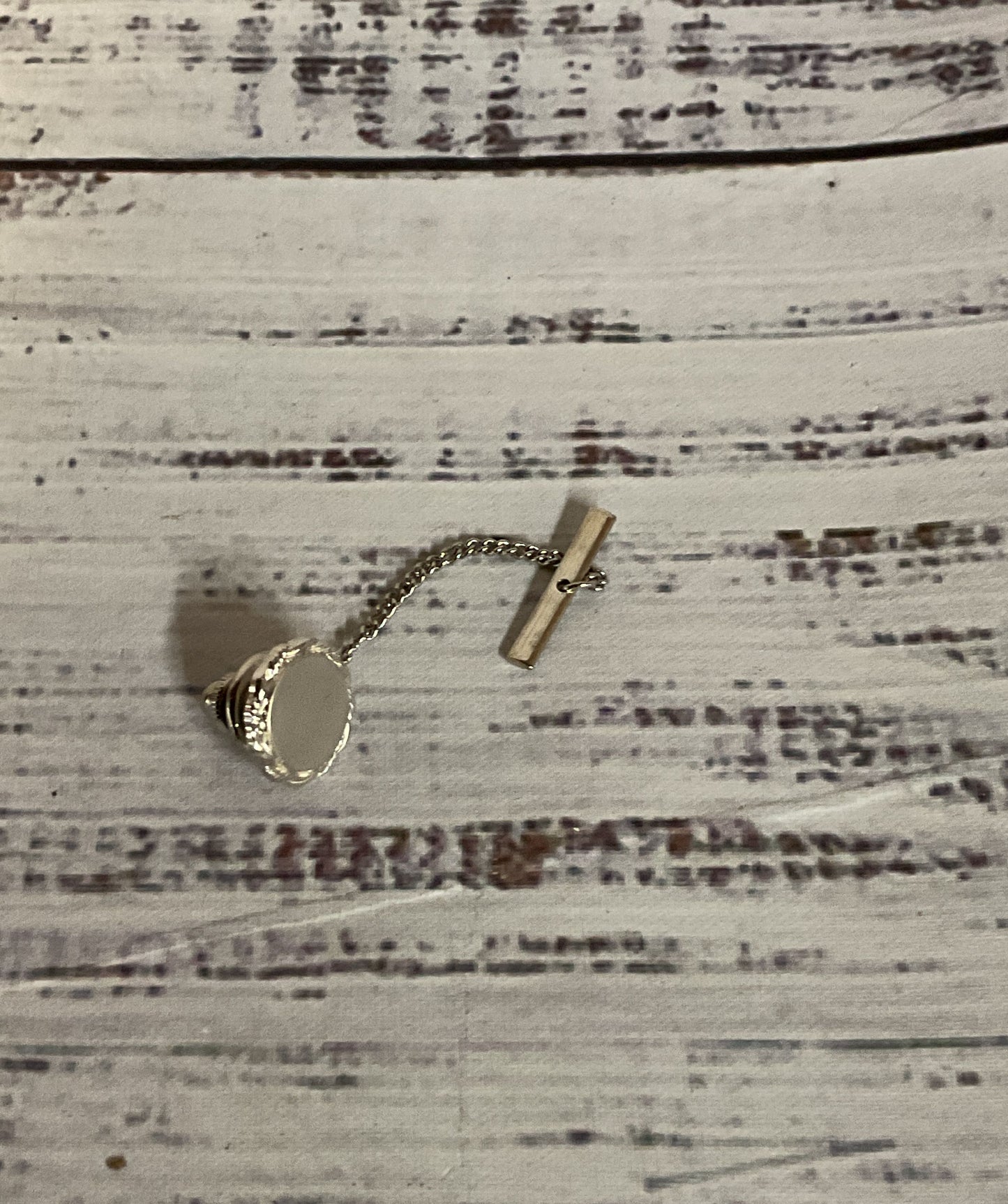 ANSON Sterling Silver Vintage Tie Clip Pin