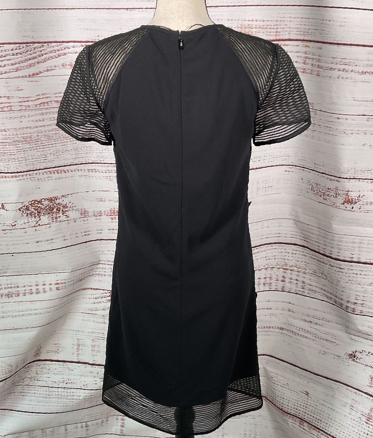 Boss Hugo Boss Desimi Floral Lace Dress Black 2
