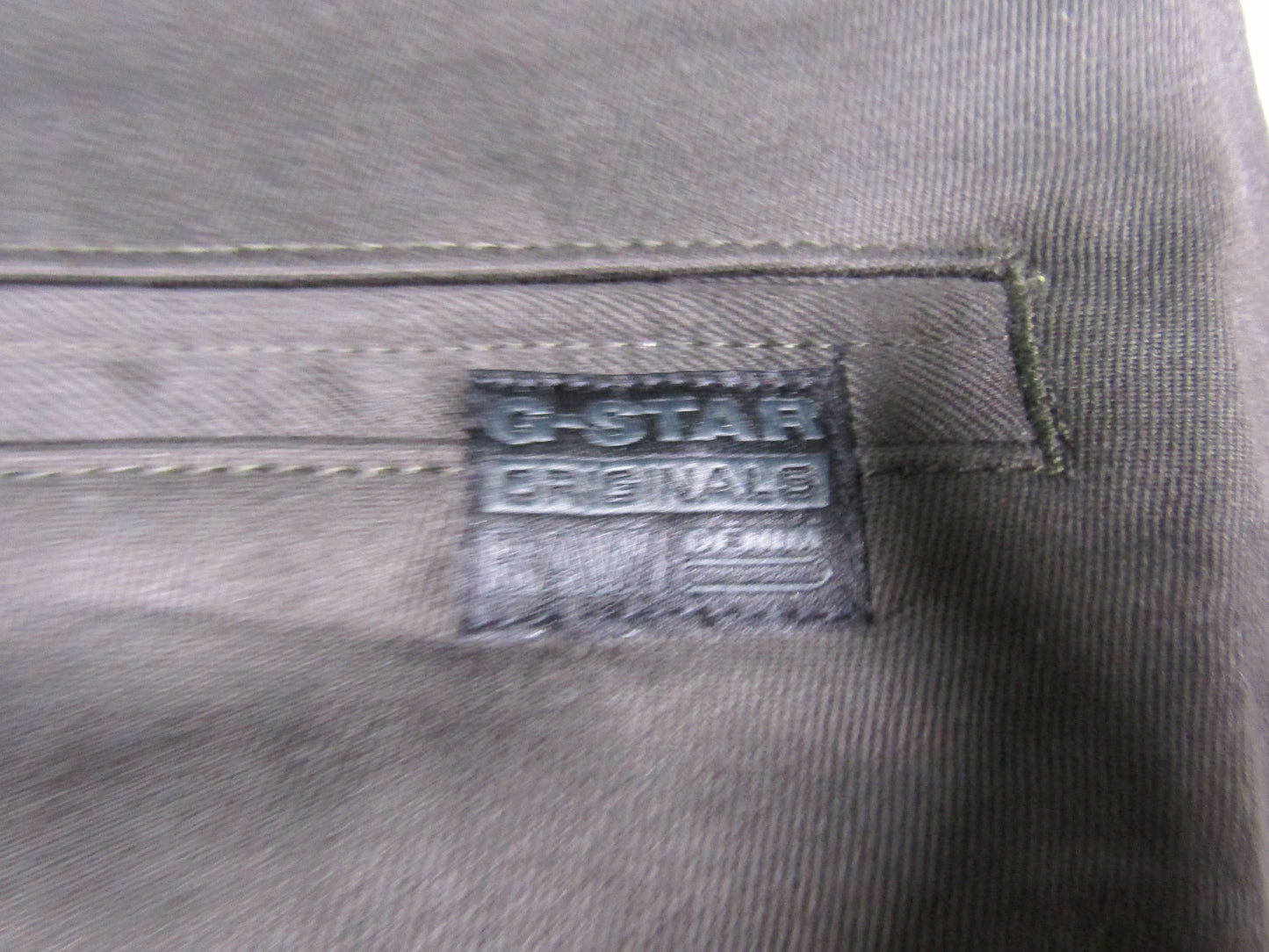 G-Star Kate Women's Gray Boyfriend Chino Pants Size 32