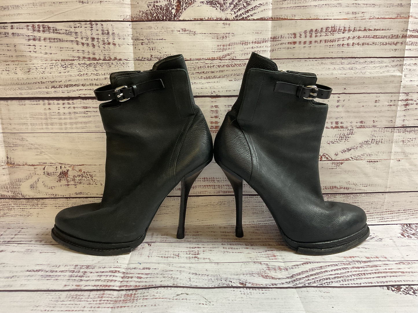 Alexander Wang Black Ankle High Heel Boot Women Size 39