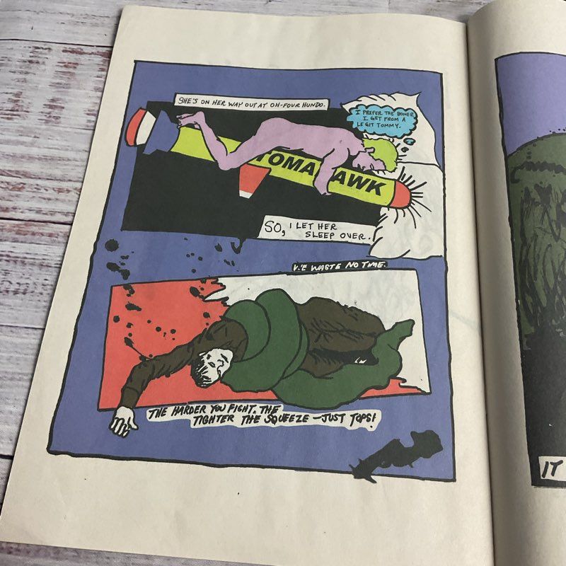 Bullseye Comics Issue #2: Constriction Independent Art Zine By Chris Kursel