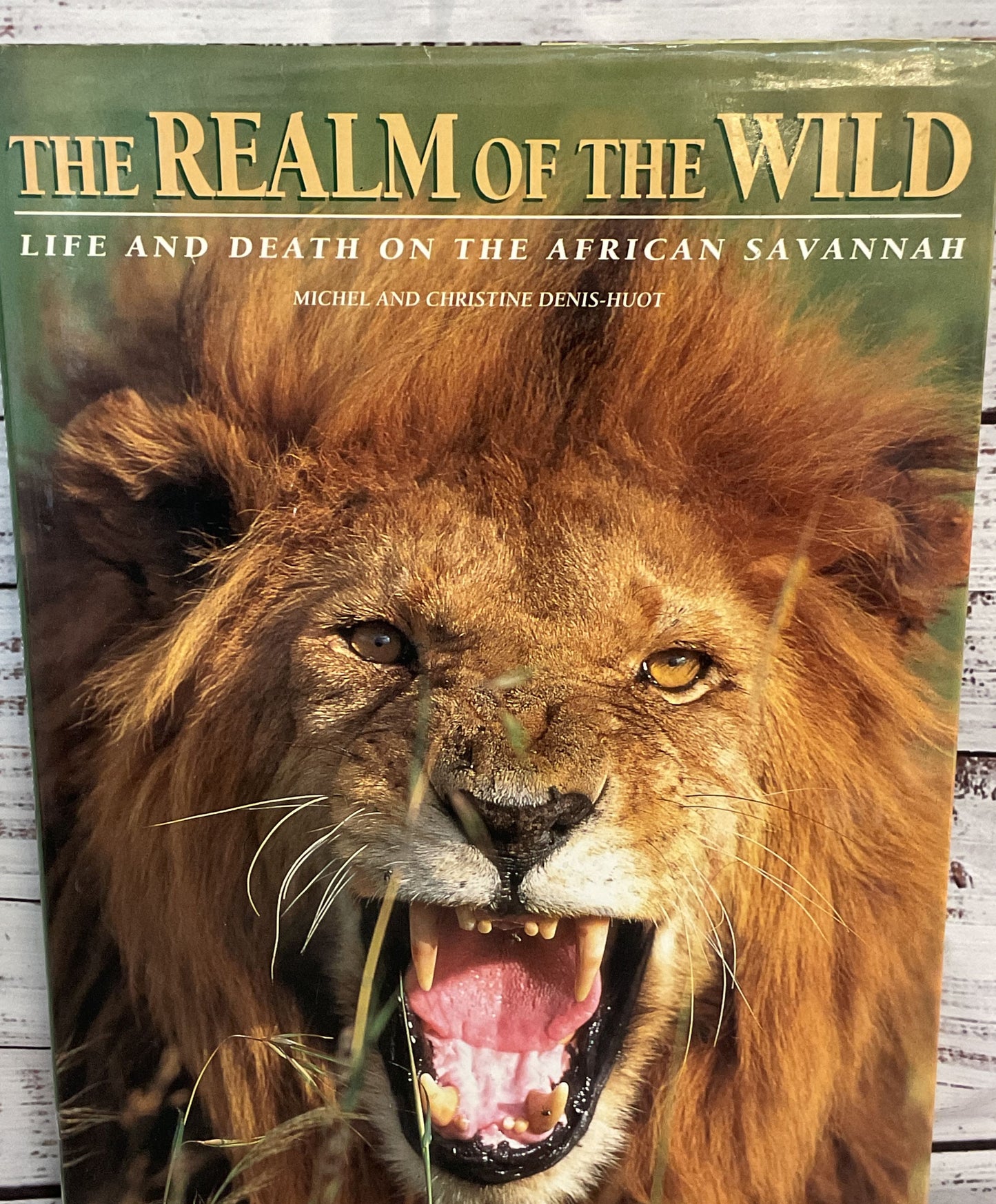 The Realm Of The Wild Savannah Photography Book Michel & Christine Denis-Huot