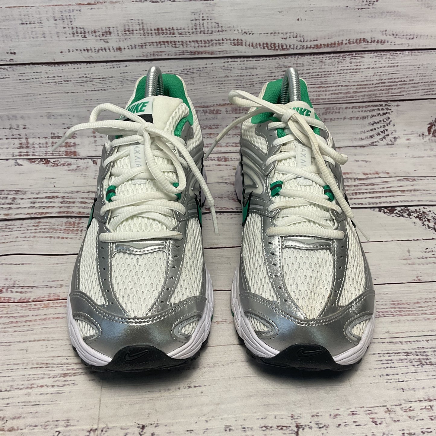 Nike Air Max Moto 2K White Silver Green Sneaker Shoe Women 9