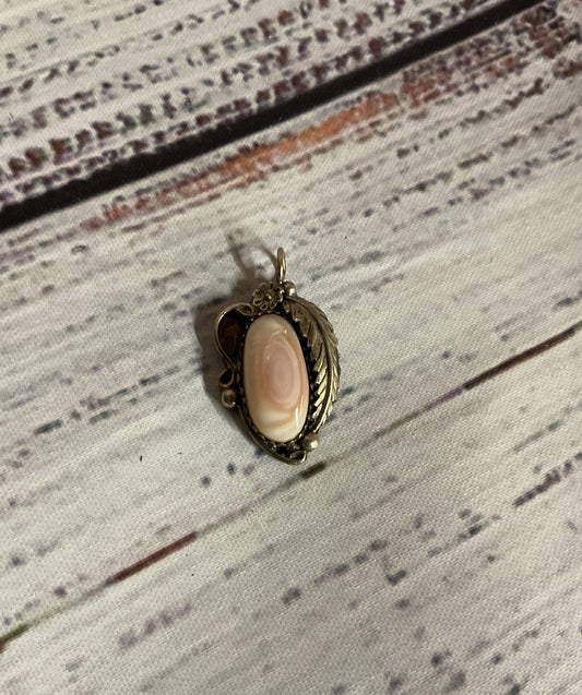 MAKI Sterling Silver Vintage Southwestern Pendant