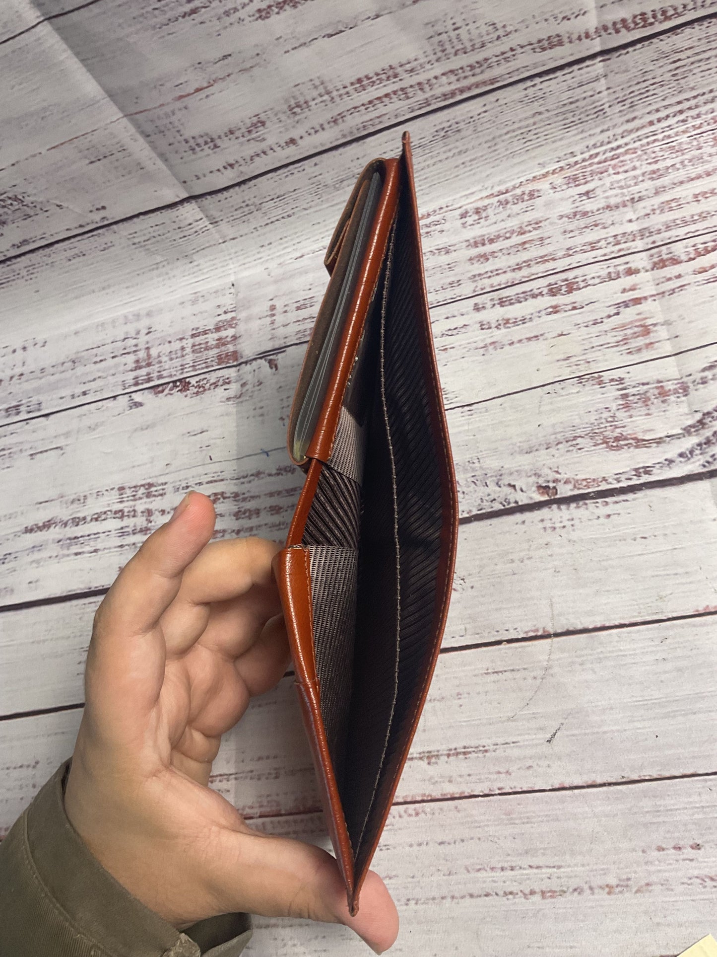 Vintage Prince Gardner Brown Wallet With Box