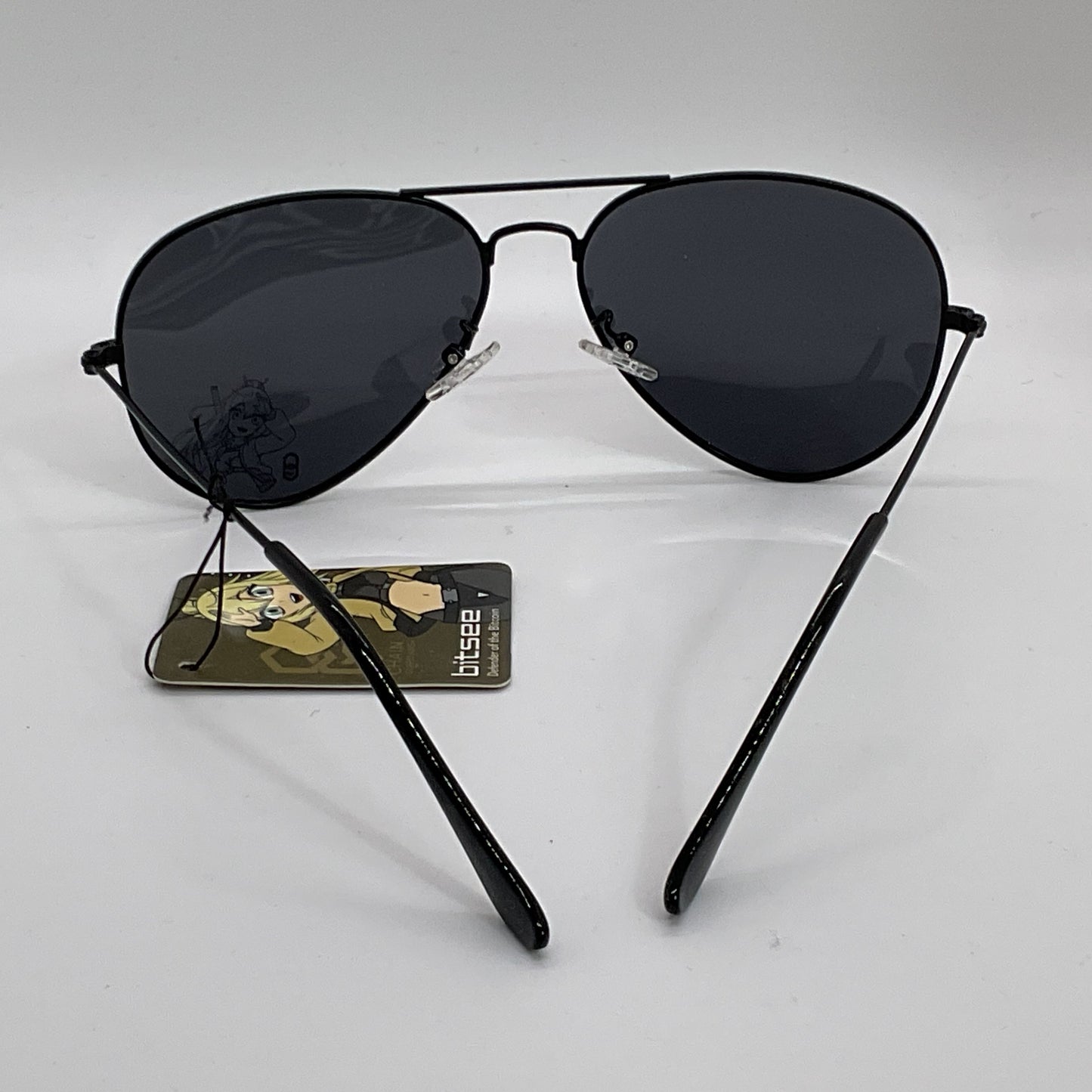 CHAIN GUARDIANS Bitsee Naka Promotion Unisex Aviator Sunglasses- 58[ ]14 138