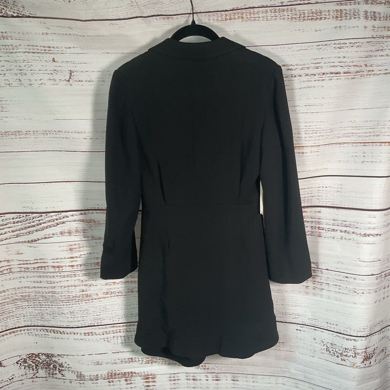 NWT Wilfred by Aritzia Black Audrina Wrap Blazer Formal Jacket - Size 4