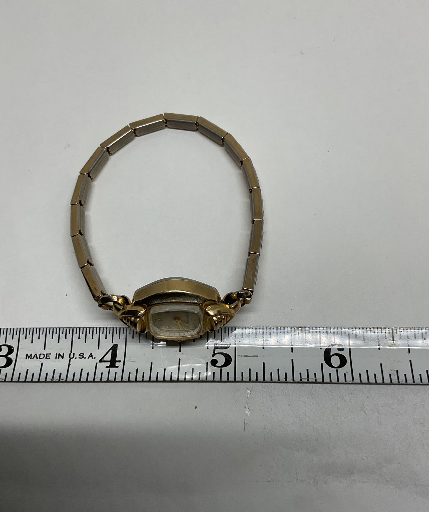 BULOVA Gold Plated Vintage Swiss Women Watch AS IS