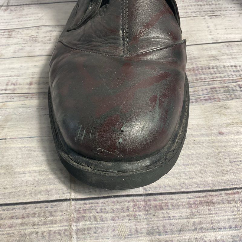 Verillas Weathered Black/Brown Leather Renaissance Fair Cosplay Combat Boot 10.5