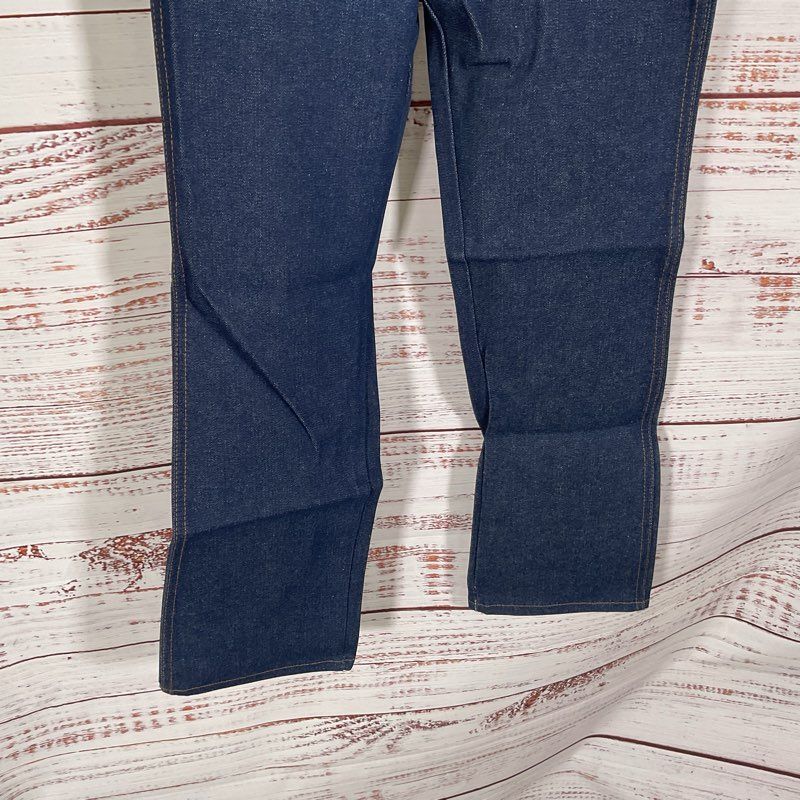 Vintage 80s Deadstock Wrangler Student Heavyweight Straight Leg Jeans Size 29x30
