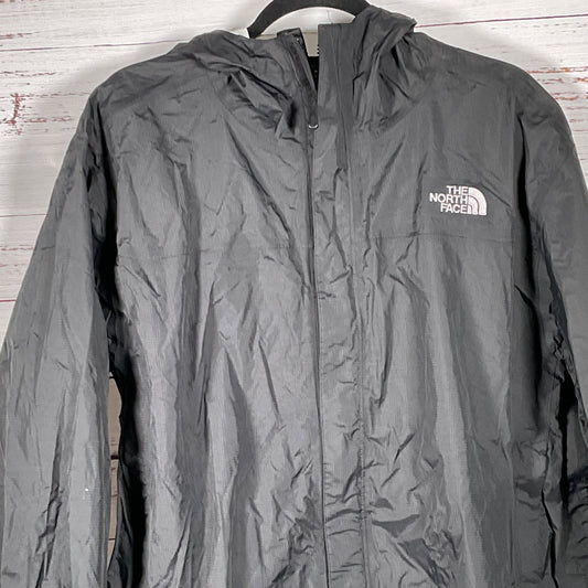 THE NORTH FACE Men's Hyvent 2.5L Hooded Black Windbreaker- SZ XL