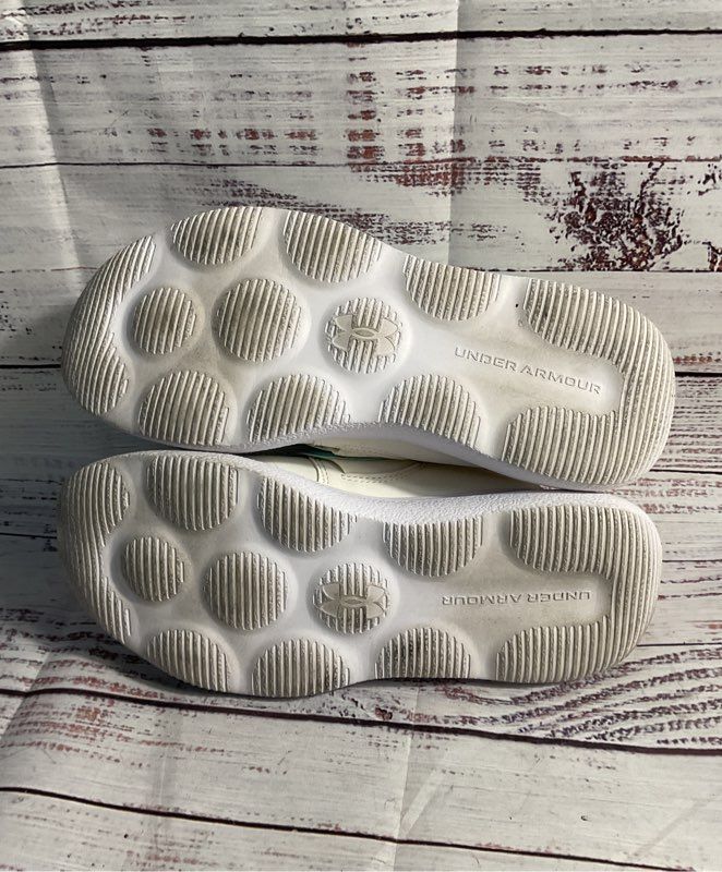 Under Armour Womens Runplay Paint 3025374-100 White Running Shoes 8.5