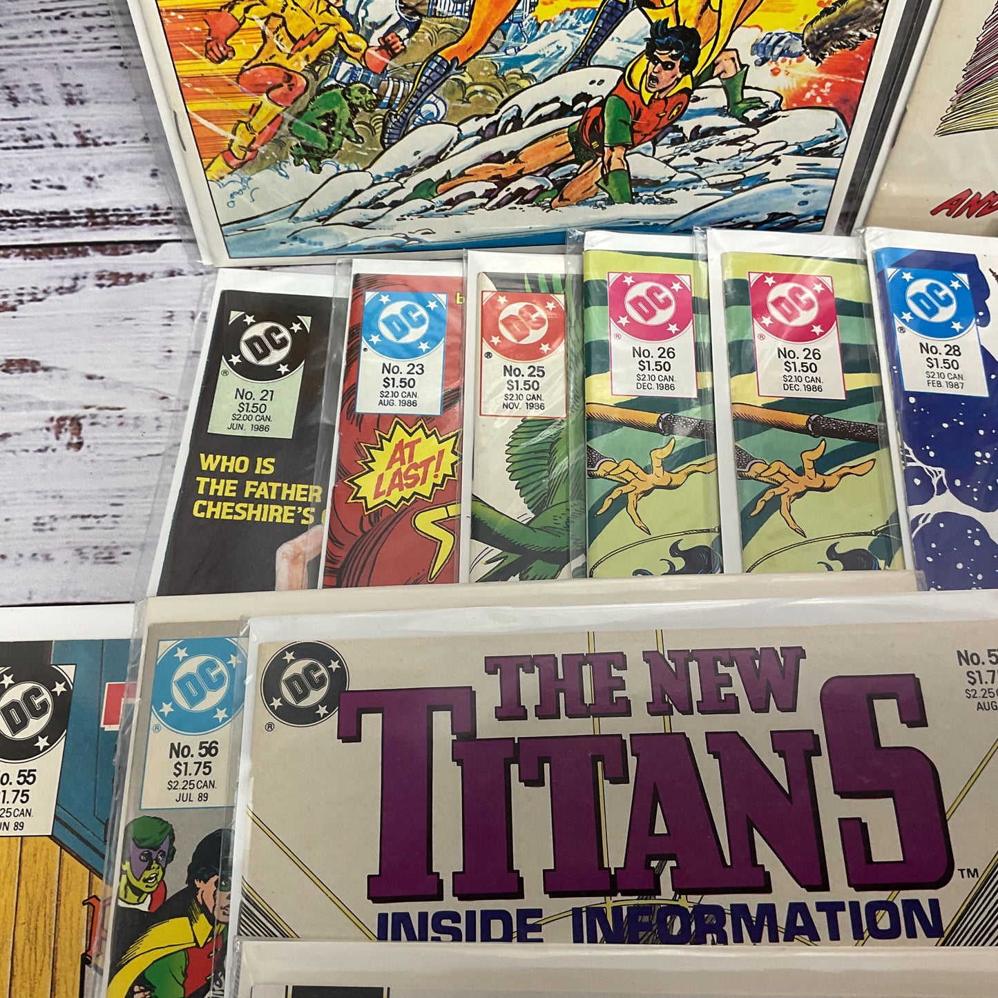 The New Teen Titans Vol 2 Dc Comics Lot Of 35 Comic Books Between 2 93