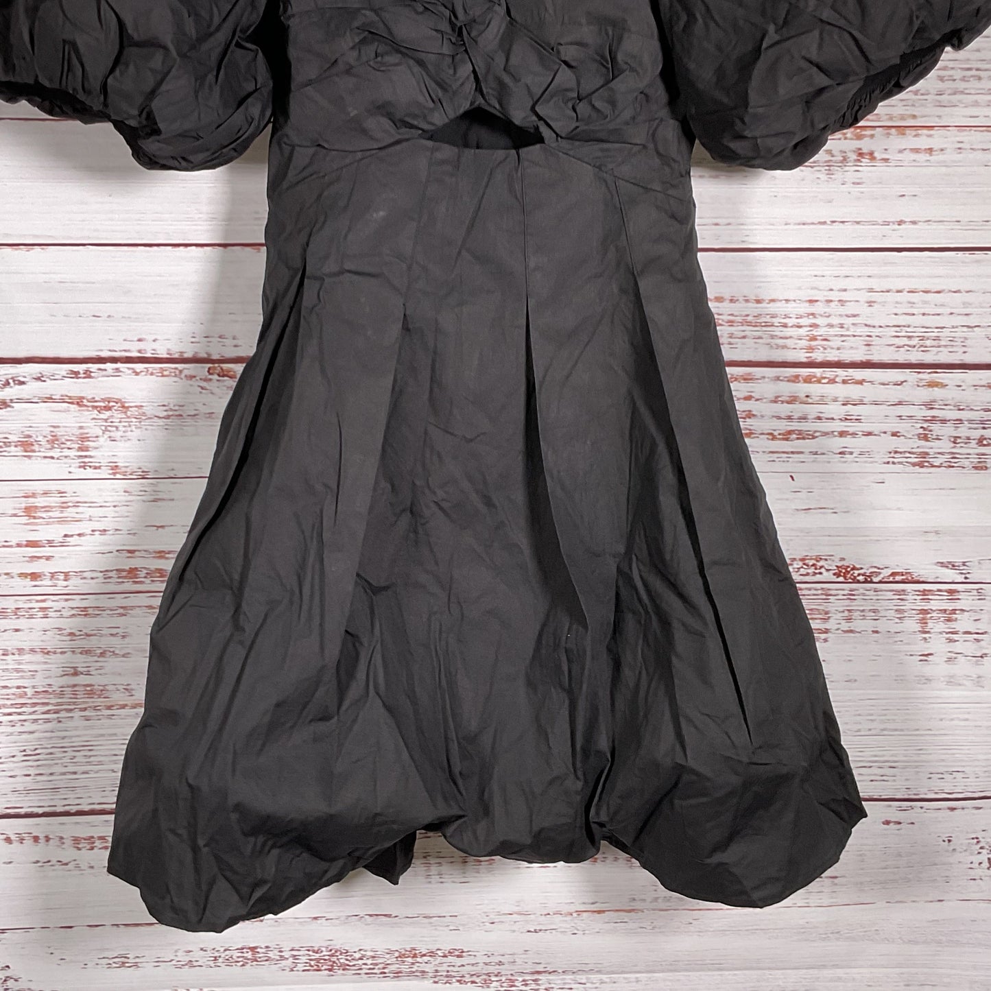 NWT MOON RIVER Black Puffy Sleeve Women's Short Dress- SZ XS