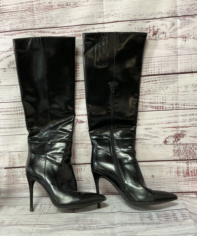 Jeffrey Campbell Arsen-H2 Knee High Boots Size 7 Retail $250 IN STORES NOW!