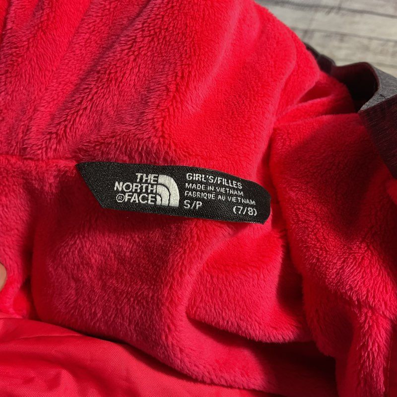 The North Face Pink & Gray Warm Storm Jacket Girl's Jacket - Size S/P