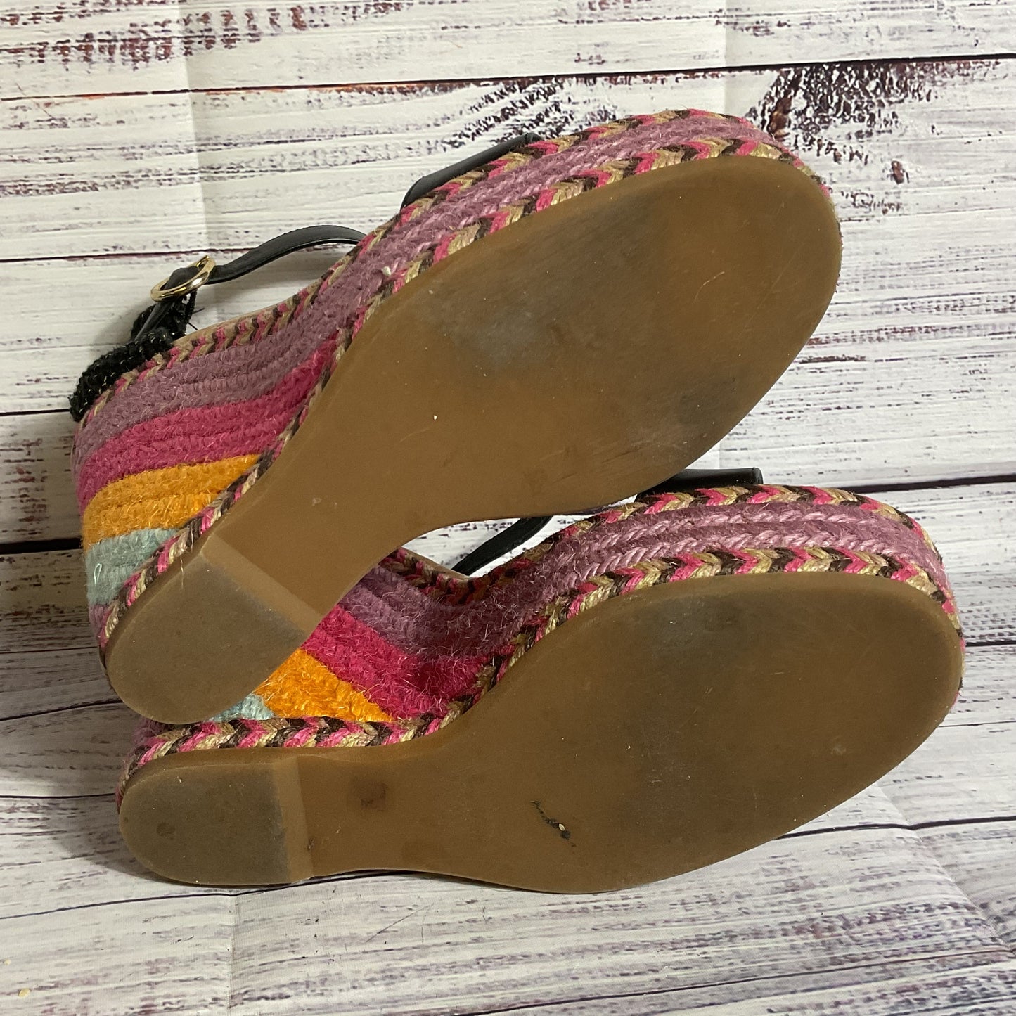 SOPHIA WEBSTER Women's Lucita Multicolor Wedge Espadrille Sandals