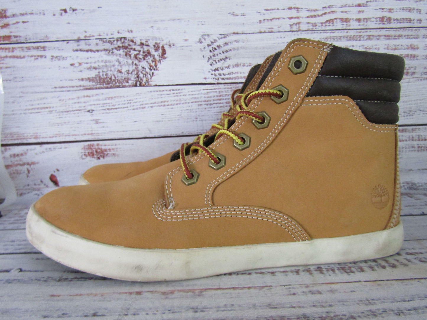 Timberland Dausette Women's Wheat Nubuck Suede High Top Sneakers Size 7.5