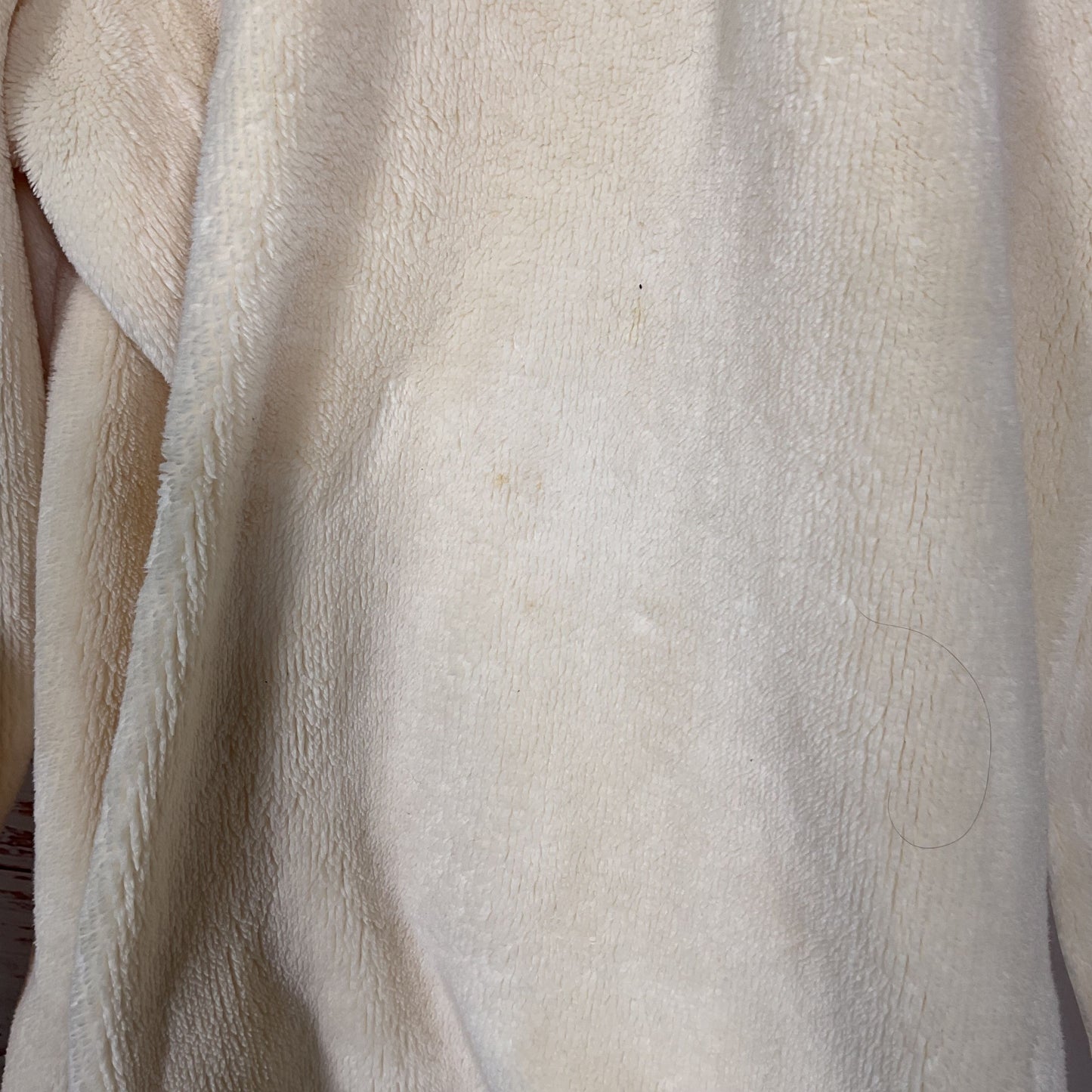 L.L. Bean Hi-Pile Fleece Pullover Offwhite Sweater - Size XL