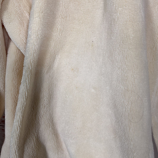 L.L. Bean Hi-Pile Fleece Pullover Offwhite Sweater - Size XL