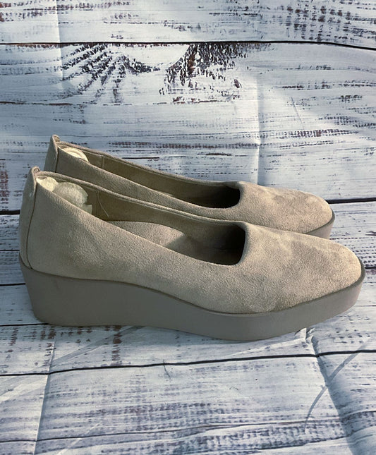 Aerosoles Cowley Wedge Slip On Shoes Taupe 6