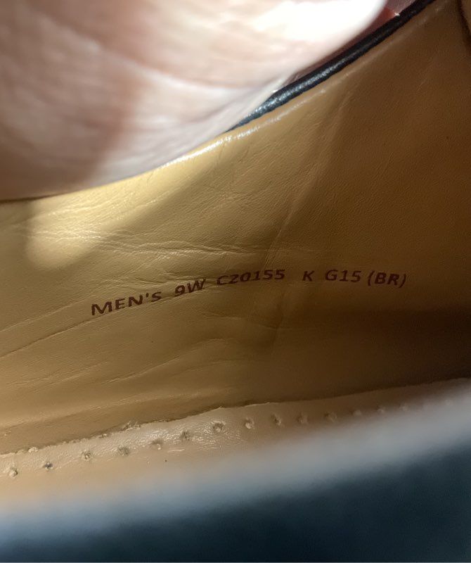 Cole Haan Men's Warren Cap Toe Derby C20155 Size 9W Black