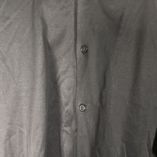 Wilke Rodriguez Black Cotton Long Sleeve Dress Shirt - Size L