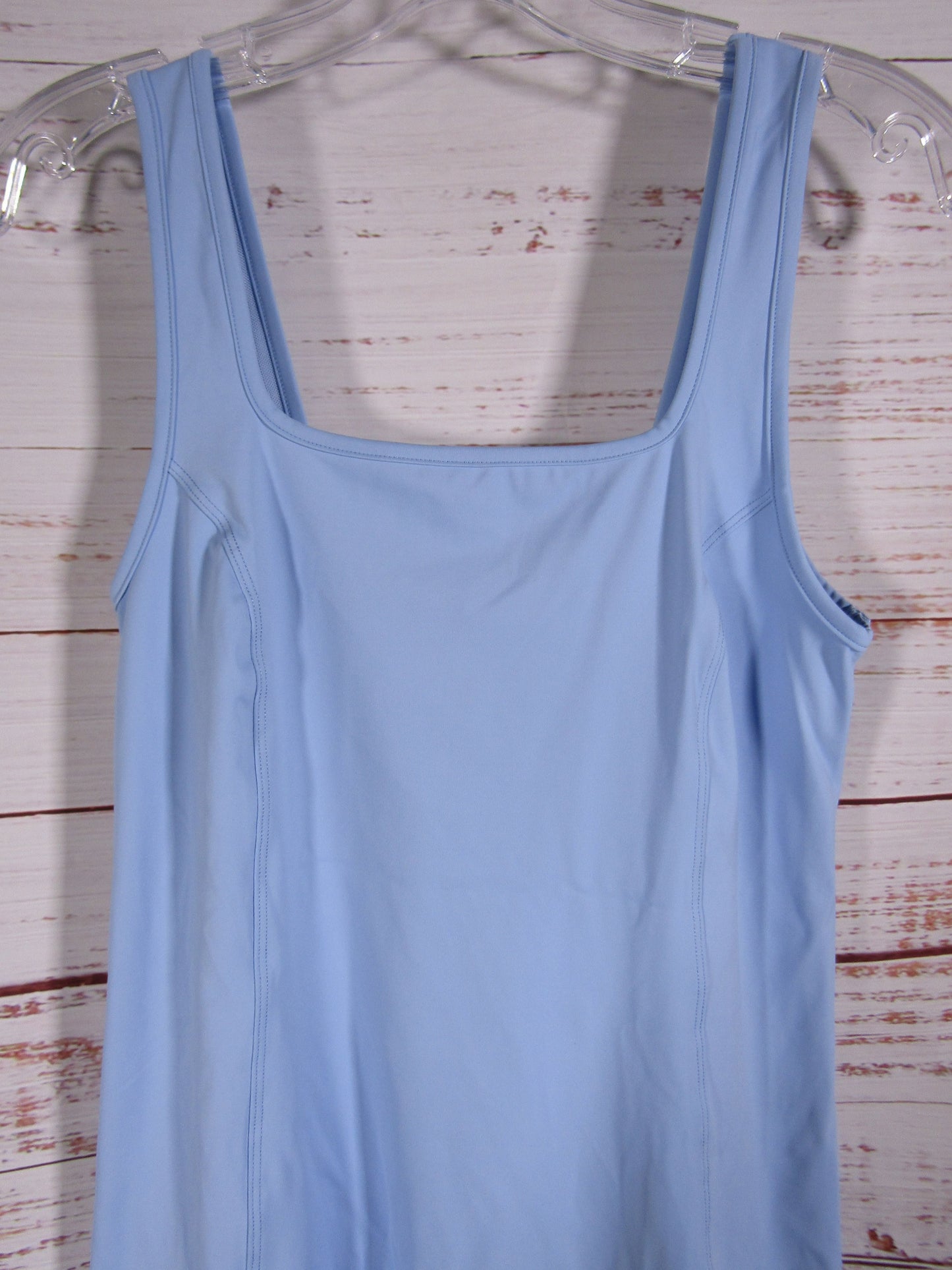 Sierra Madre Ready Layer Dress Women's Open Air Blue Dress Size S