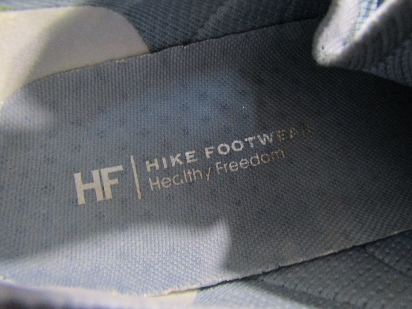 Hike Footwear Theora Pro Men's Blue Knit Hiking Shoes Size 7