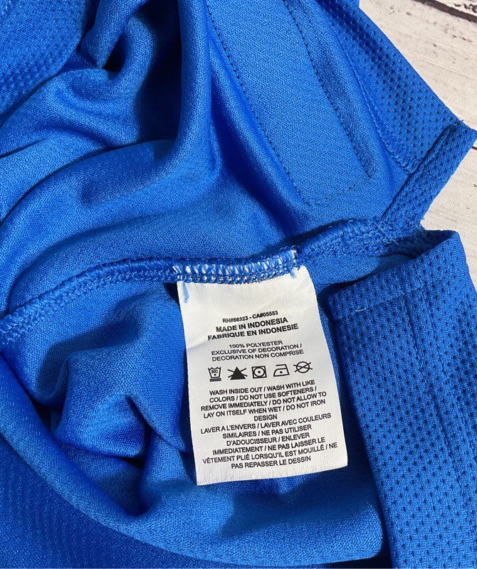 UCLA Bruins Air Jordan Nike #1 Basketball Jersey Blue Youth XL