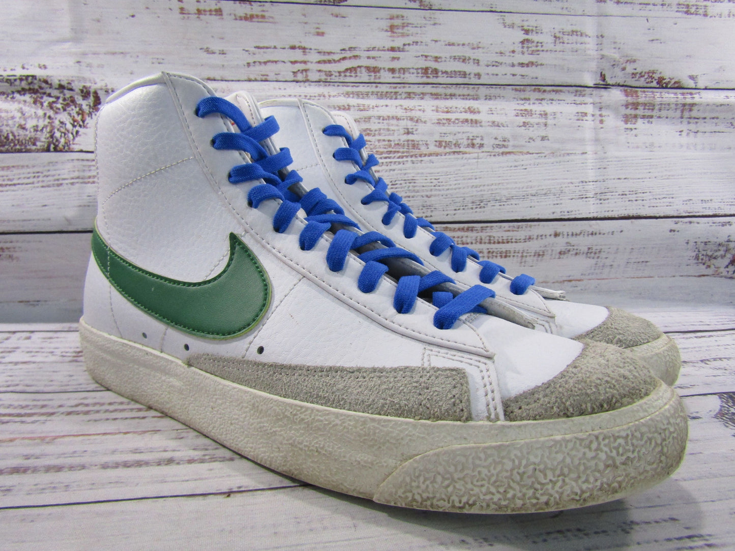 Nike Blazer '77 Men's Vintage Pine Green Mid-Top Sneakers Size 9.5 BQ6806-115
