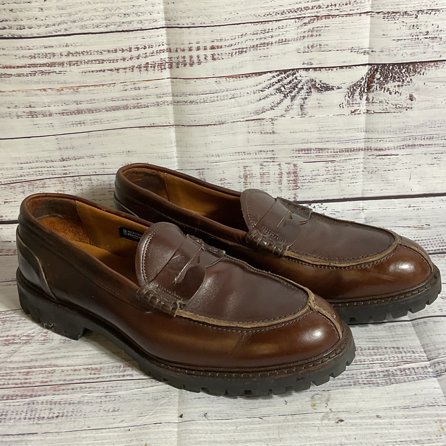 ALLEN EDMONDS Randolph Men's Brown Loafer Shoes- SZ 11