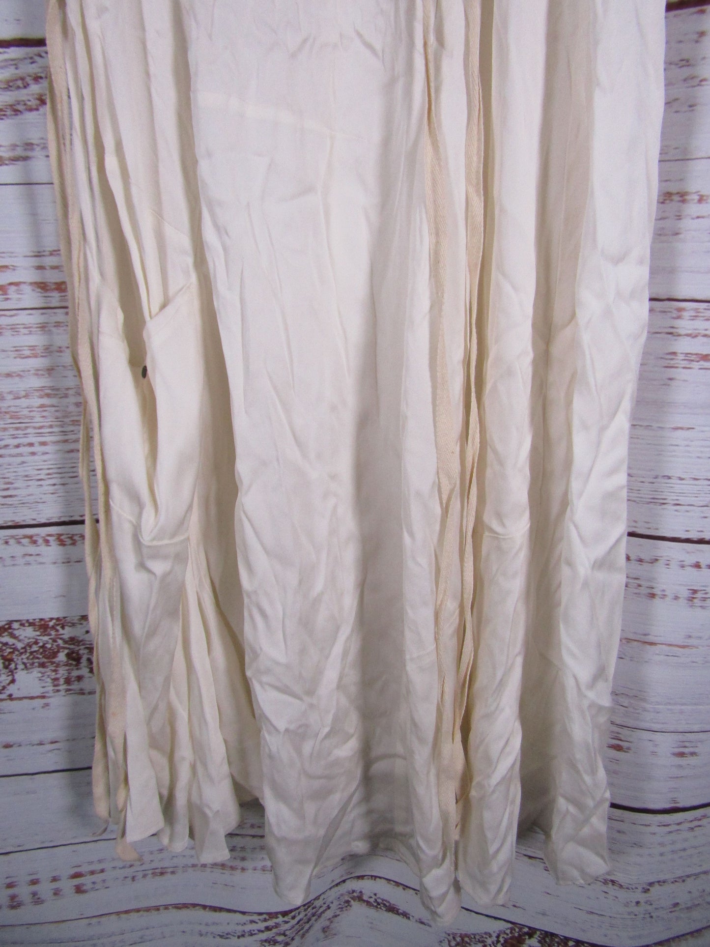 Biya Women's White Sleeveless Dress Size S