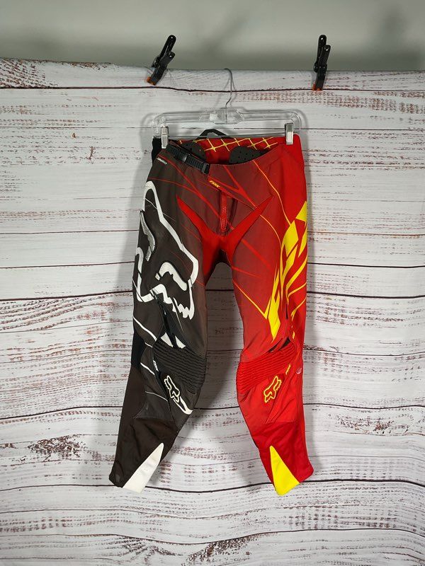 Fox 360 Racing Pants - Motocross Pants - Fox Racing - Size 30 Black & Red