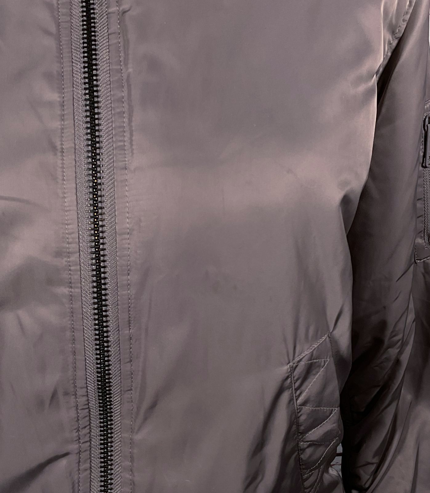 Kith Astor Iridescent Bomber Jacket Taupe S