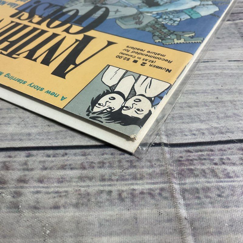 Vtg. Anything Goes! No. 2 Jaime Hernandez Alan Moore 1986 Ungraded Comic Book