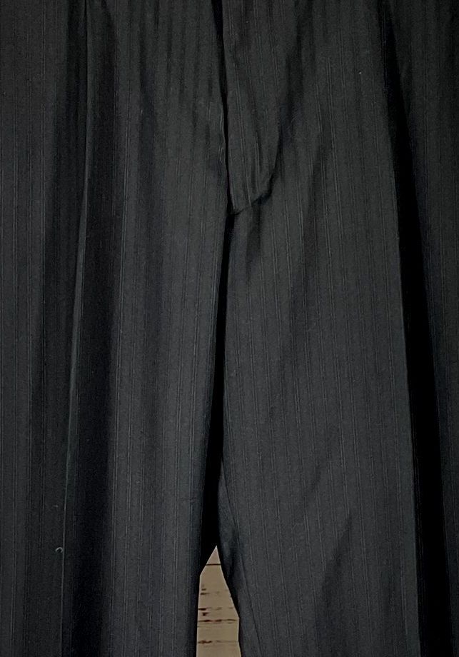 Dior Men's Formal Stripe Dress Pants Black 56