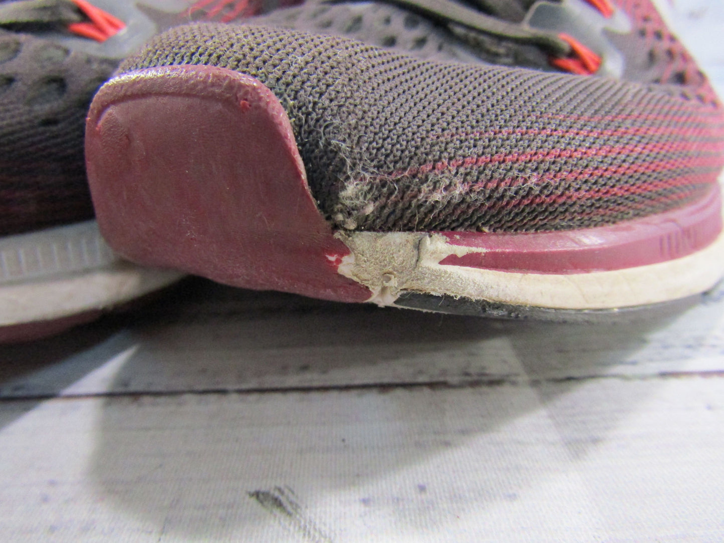 Nike Air Zoom Pegasus 34 Women's Black Berry Low Top Sneakers AH7949-200