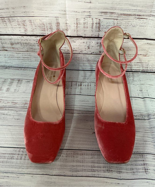 Women's Kate Spade Velvet Glitter Pump Heel Size 10 Retail $250